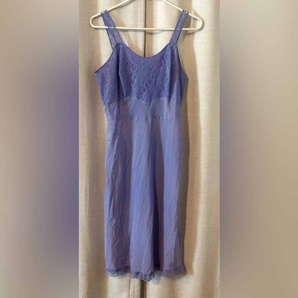 Vintage Barbizon Lavender Slip